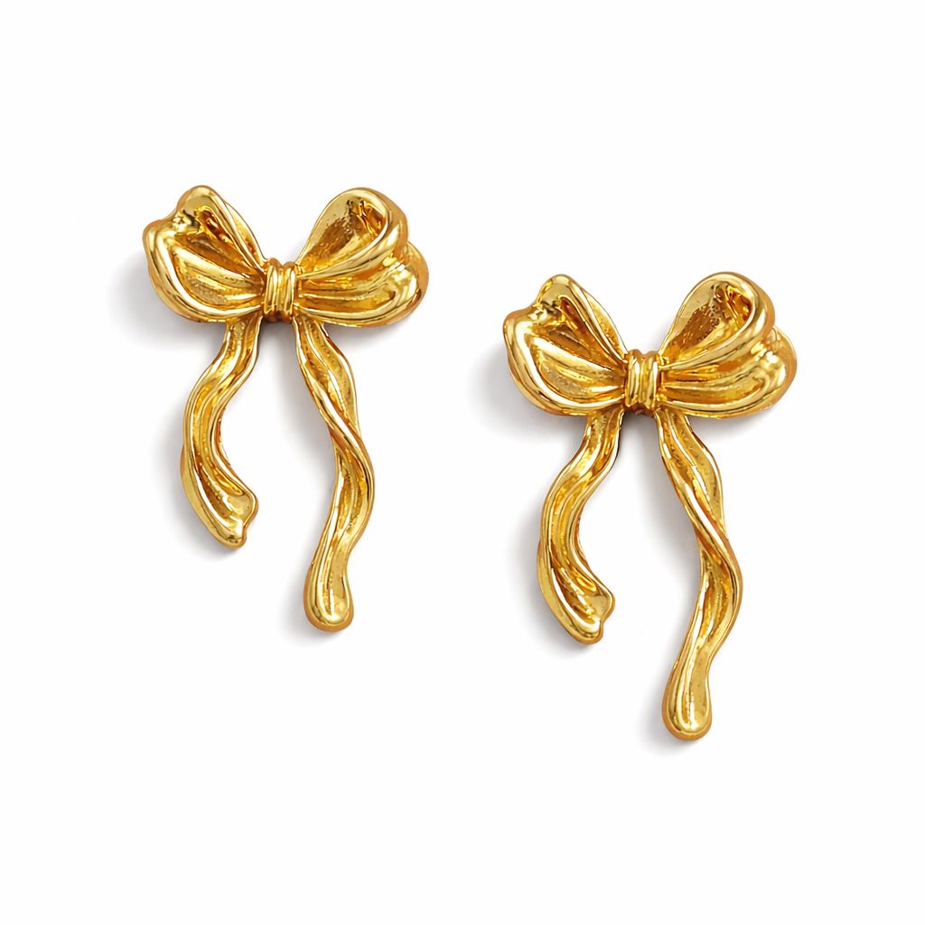 Bow Knot Stud Earrings
