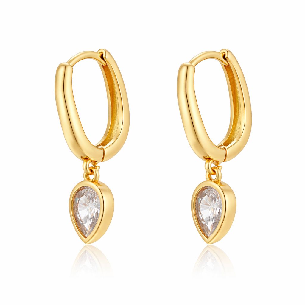Tear drop earrings